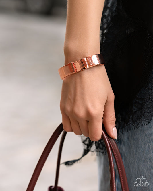 Industrial Ideal - Copper - Paparazzi Bracelet Image