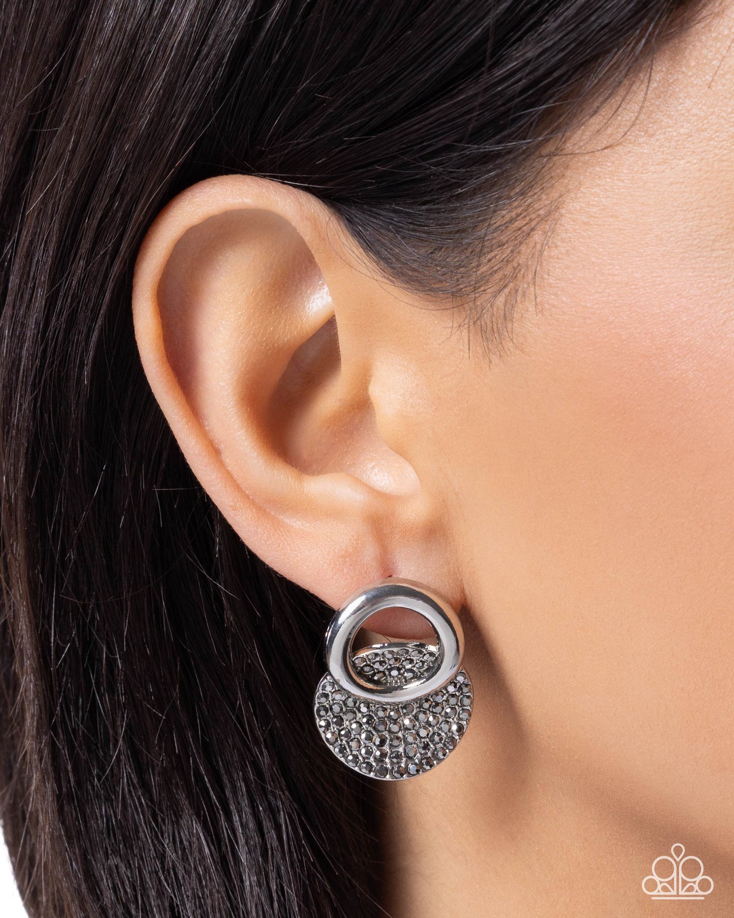 True Twinkle - Silver - Paparazzi Earring Image