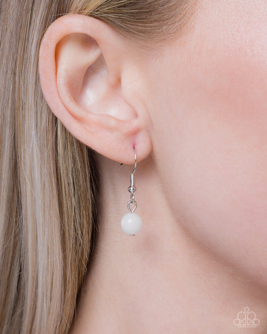 Sonoran Symphony - White - Paparazzi Necklace Image