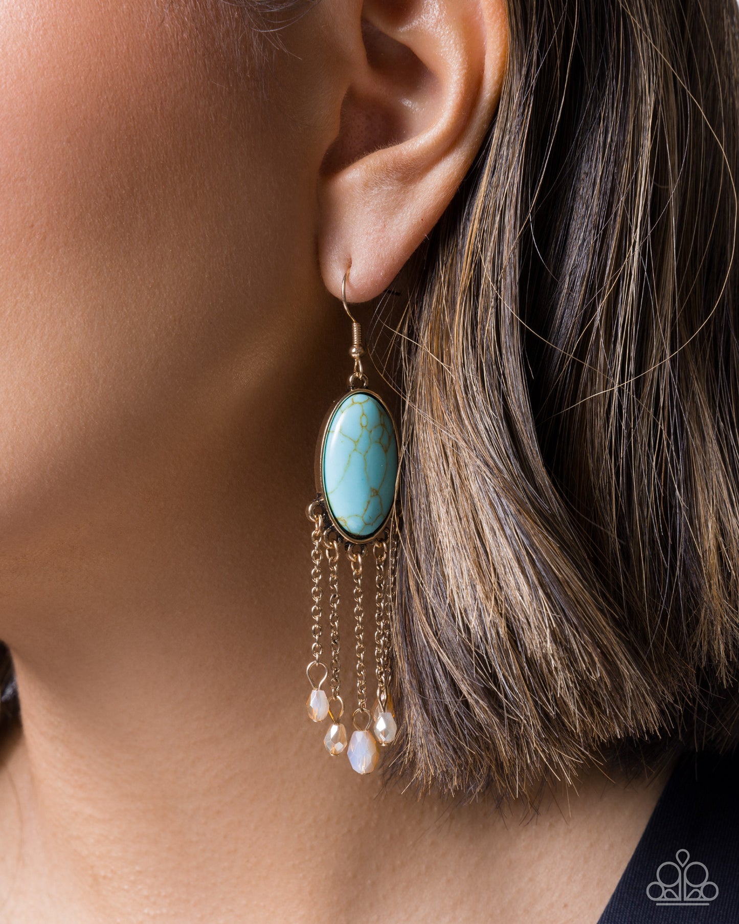 Stony Survival - Paparazzi Earring Image