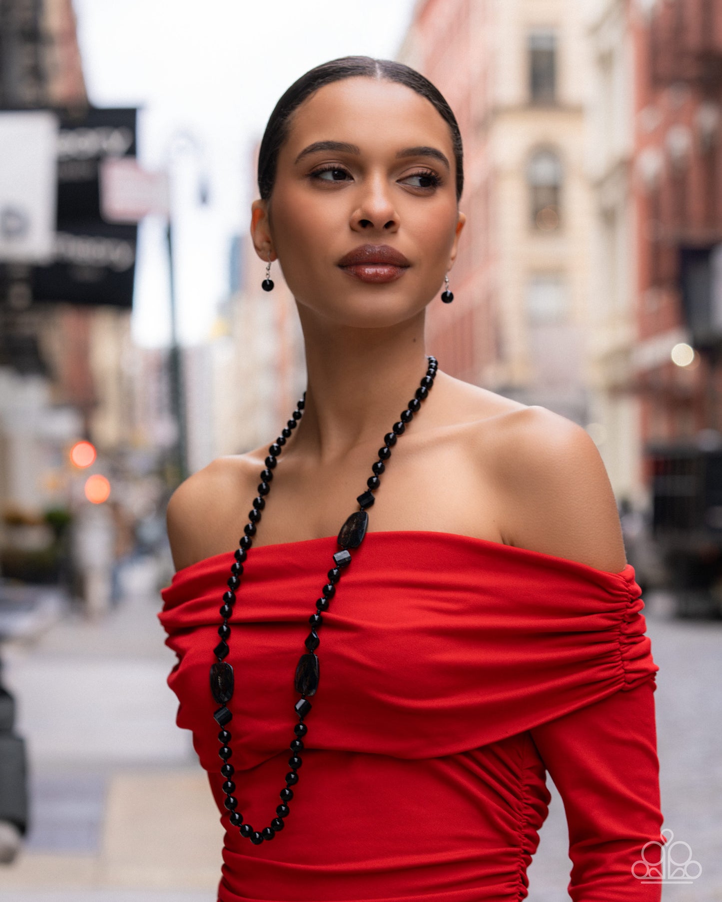 Obsessed with Opulence - Black - Paparazzi Necklace Image
