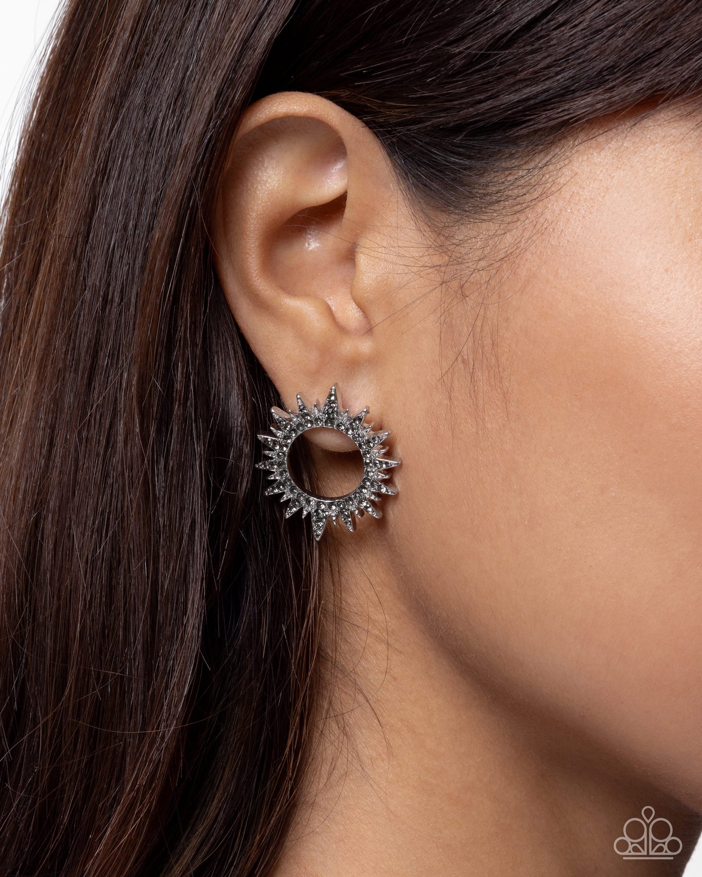 Stellar Stealth - Paparazzi Earring Image