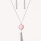 Paparazzi Necklace - Pep In Your Step - Pink