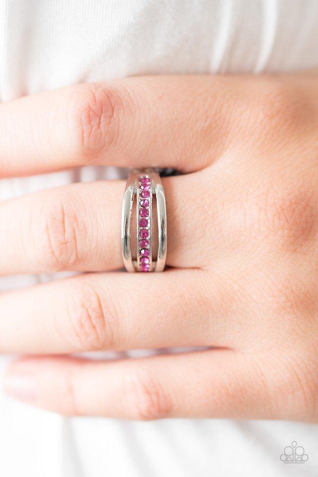 Paparazzi Ring - Desperately CHIC-ing Attention - Pink