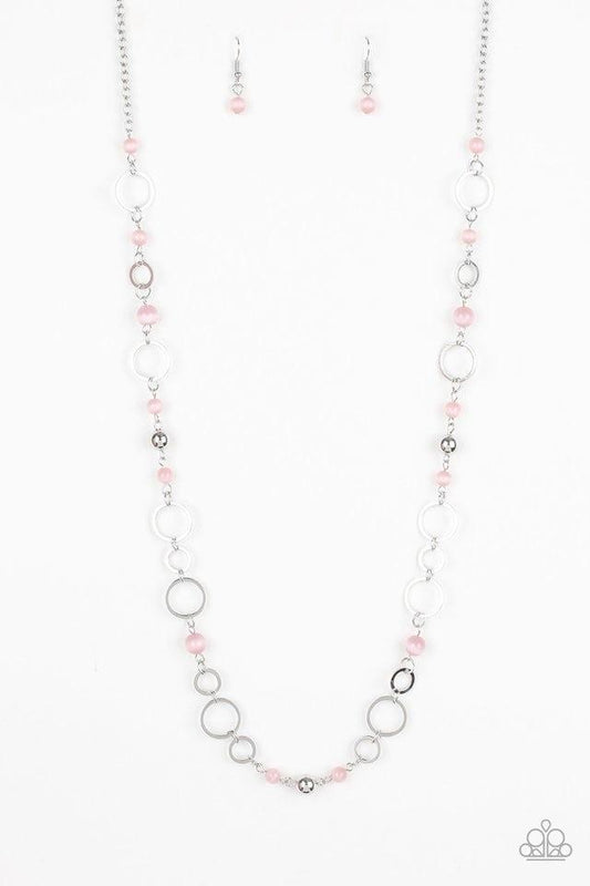 Paparazzi Necklace ~ Kid In A Candy Shop - Pink