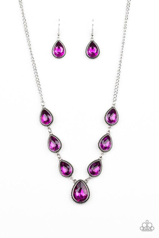 Paparazzi Necklace ~ Socialite Social - Pink