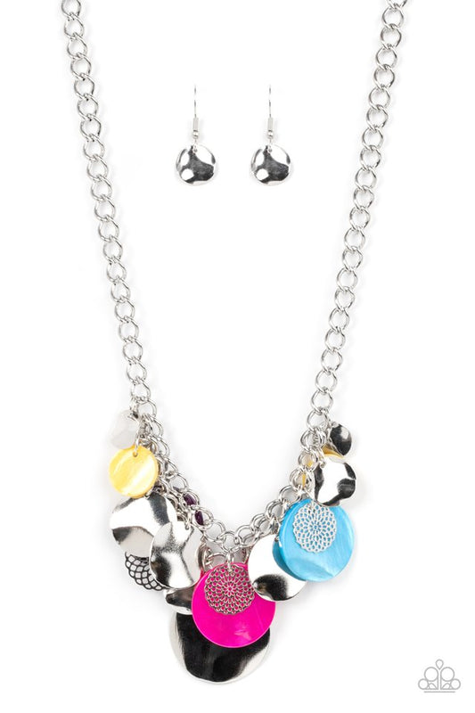 Oceanic Opera - Multi - Paparazzi Necklace Image