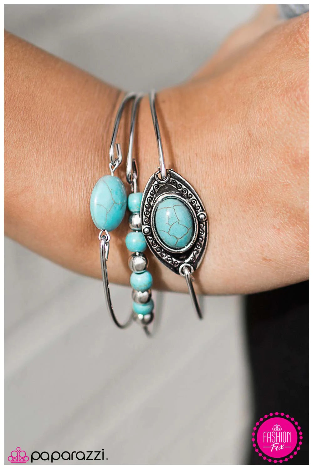 Pulsera Paparazzi ~ Mustang Sally - Azul