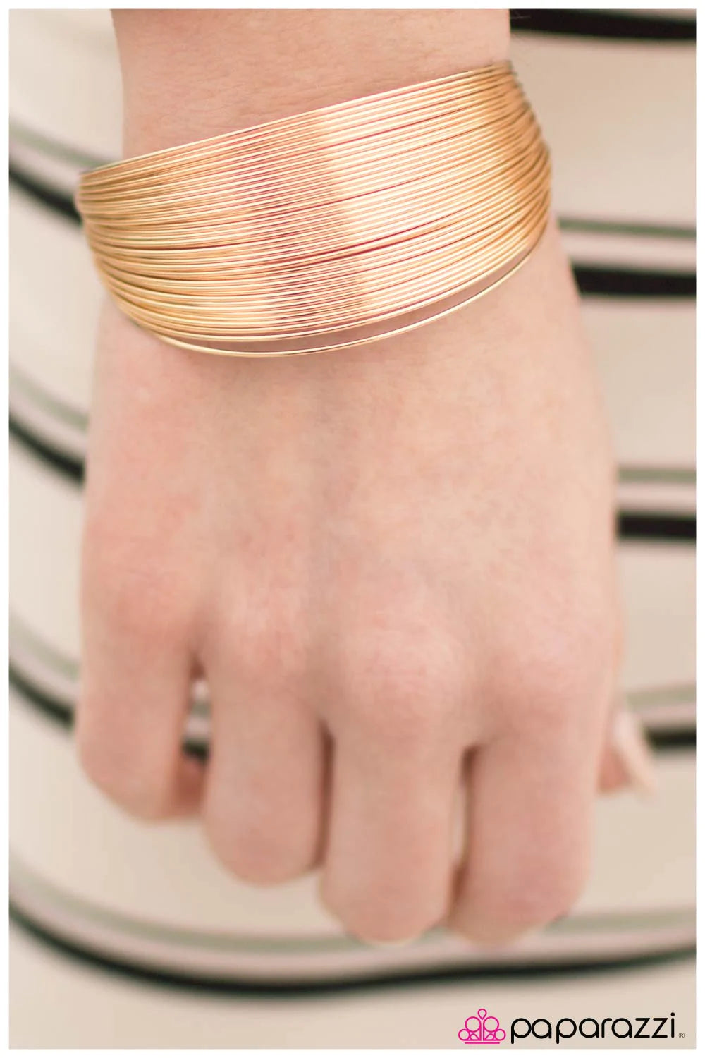 Paparazzi Bracelet ~ A Fine Frenzy - Gold