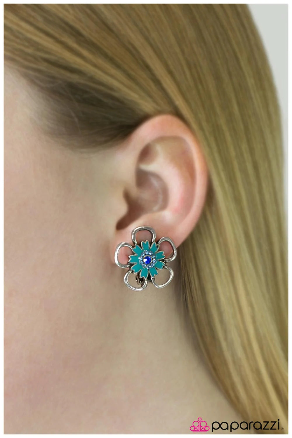 Paparazzi Earring ~ Spring Celebration - Blue