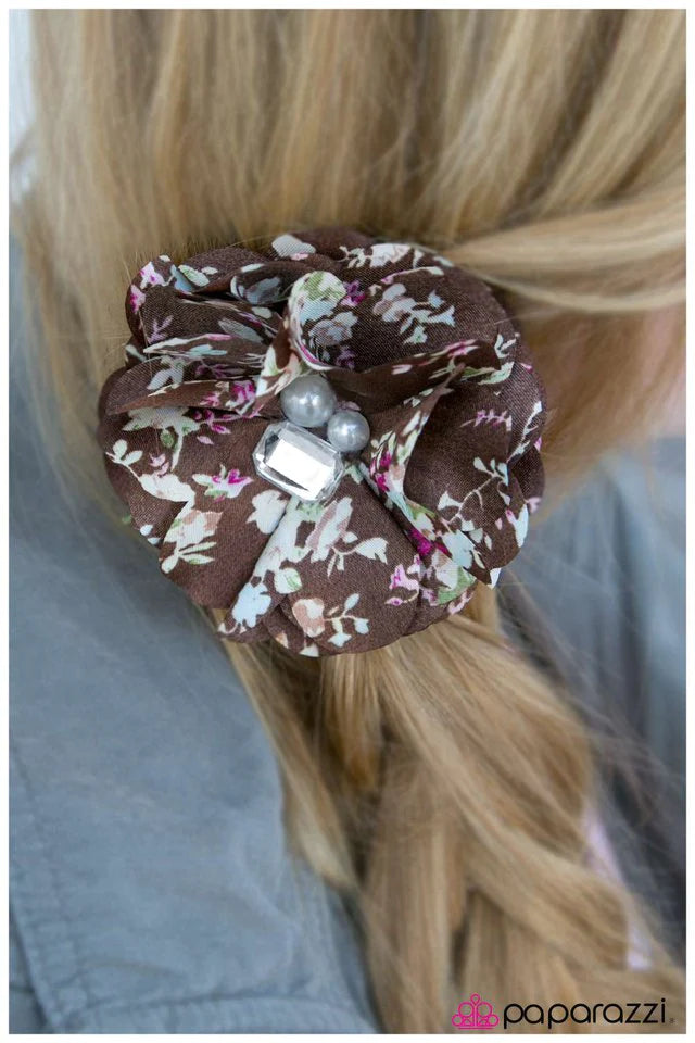 Paparazzi Hair Accessories ~ Just Be Merry - Brown