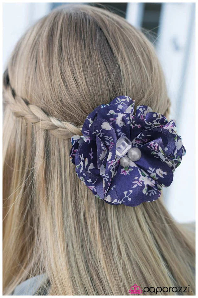 Paparazzi Hair Accessories ~ Just Be Merry - Blue