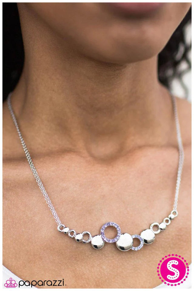Collar Paparazzi ~ Mención honorífica - Púrpura