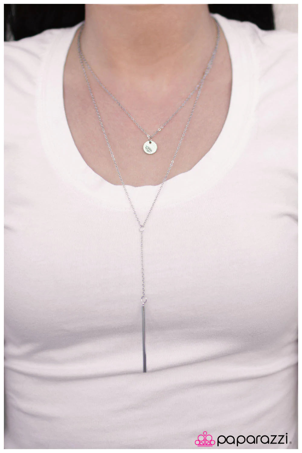 Collar Paparazzi ~ So BAR, So Good - Plata