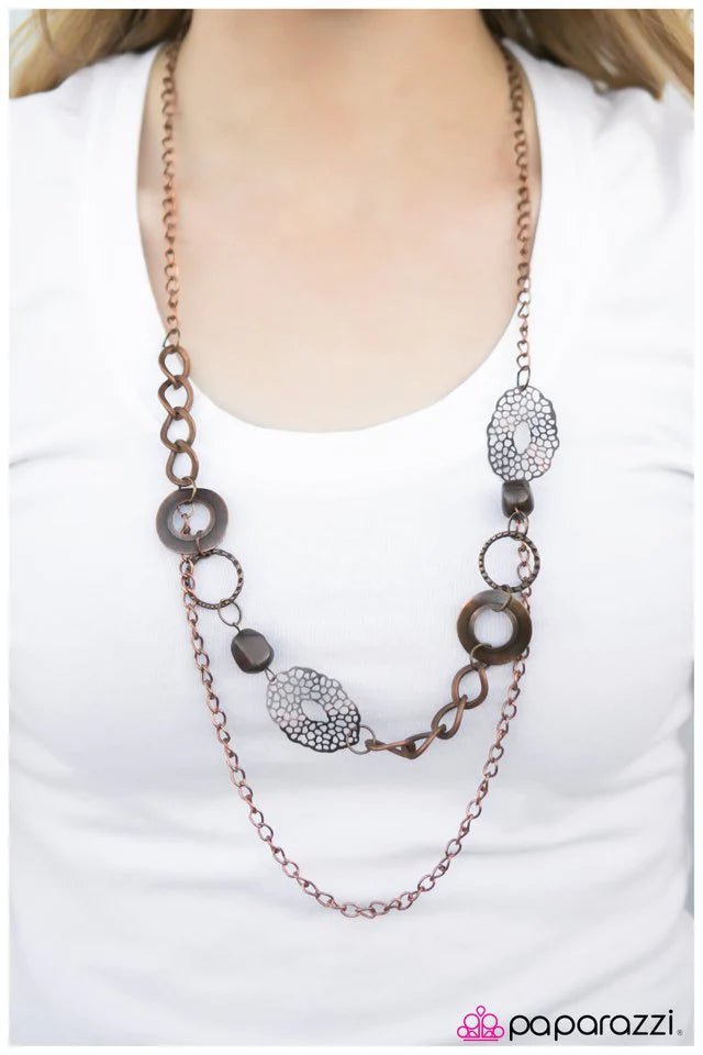 Collar Paparazzi ~ UnDISCovered - Cobre
