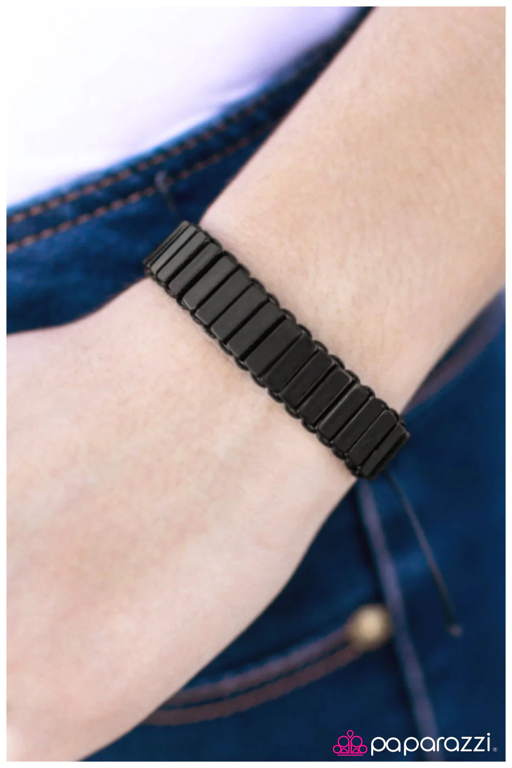 Paparazzi Bracelet ~ Sports Club - Black