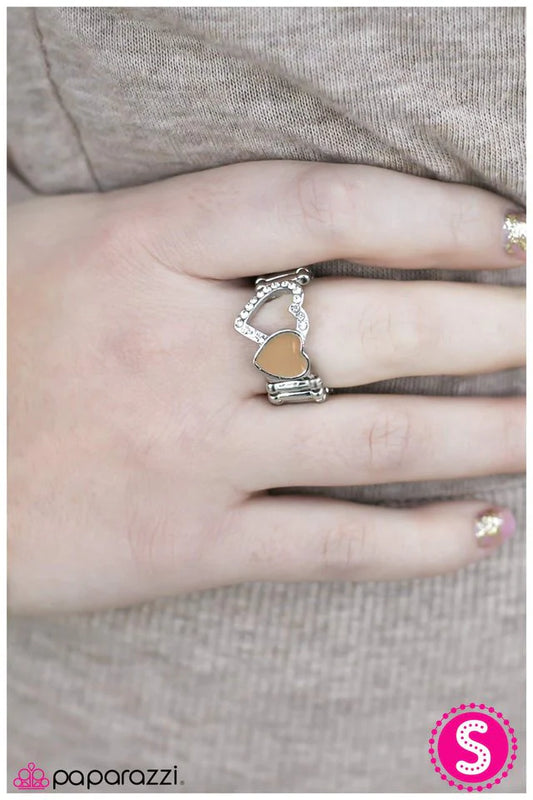 Paparazzi Ring ~ Ive HEART It All Before - Brown