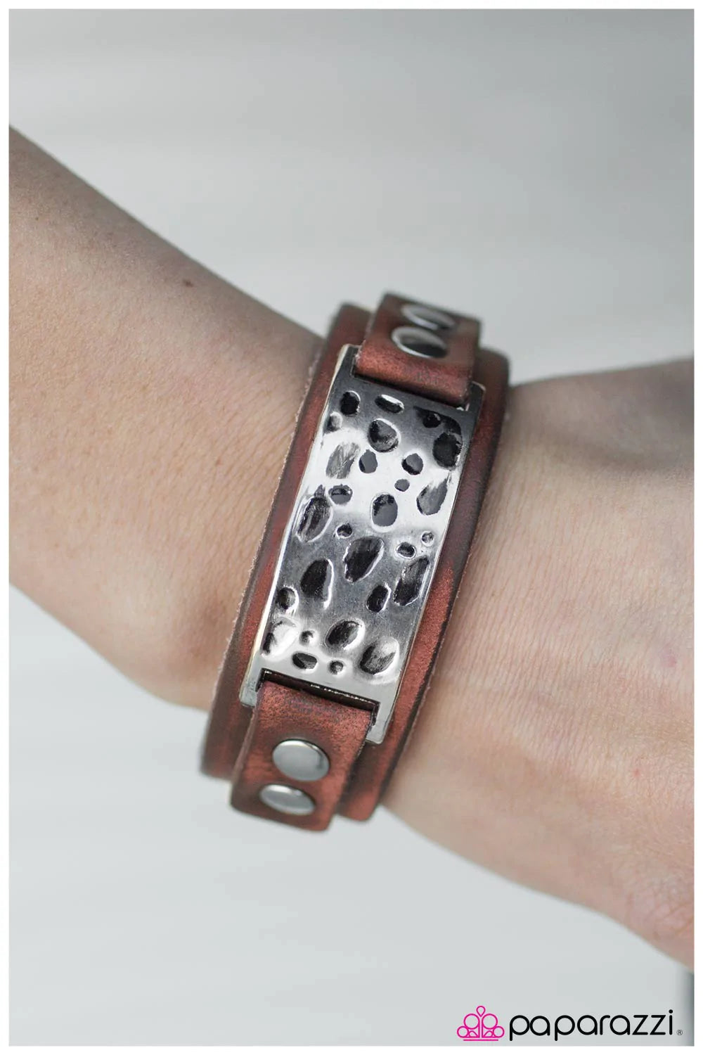 Paparazzi Bracelet ~ On The Road Again - Brown