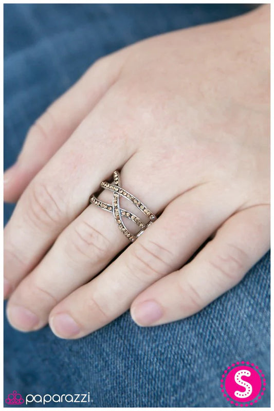 Paparazzi Ring ~ What A Night! - Brown