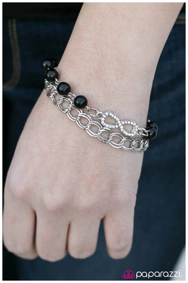Paparazzi Bracelet ~ You Win Some, You Lose Some - Black