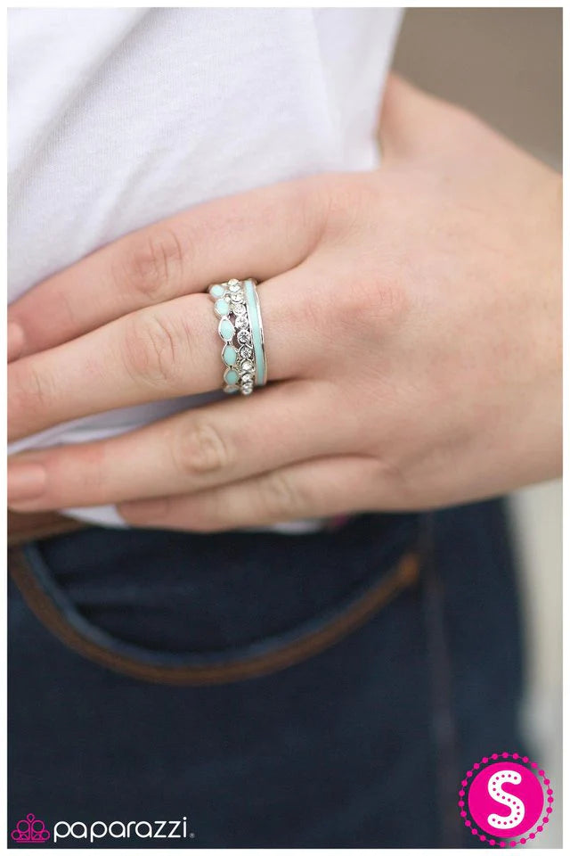 Anillo de paparazzi ~ Engáñame una vez... - Azul