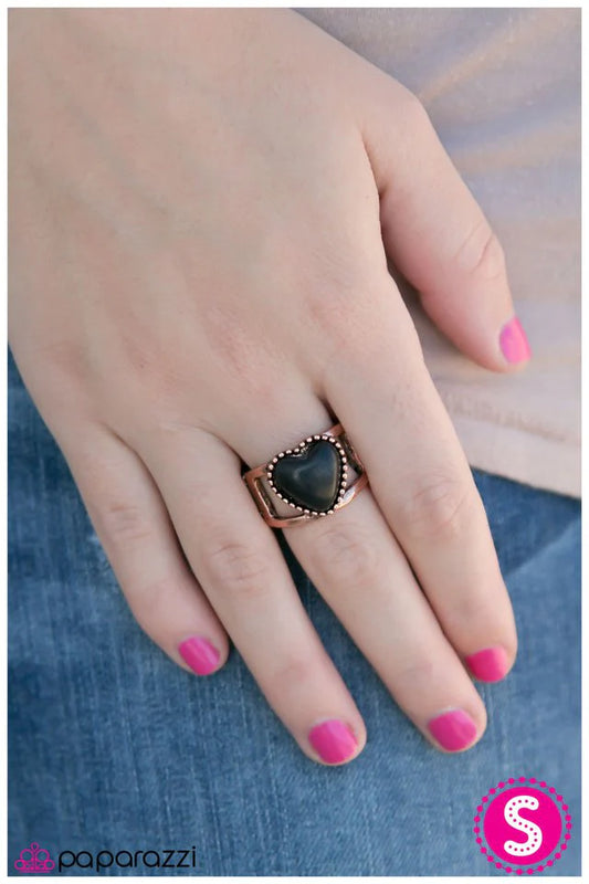 Paparazzi Ring ~ Rule With Your Heart - Copper