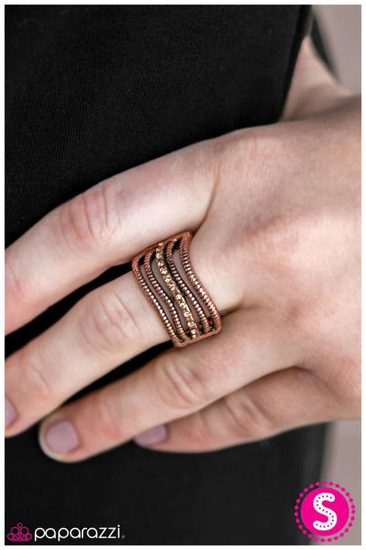 Paparazzi Ring ~ You Are BRILLIANT! - Copper