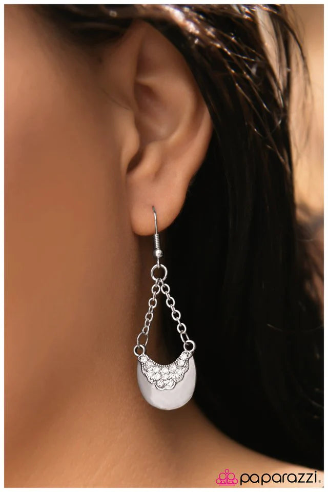 Pendiente Paparazzi ~ Right This SWAY - Blanco