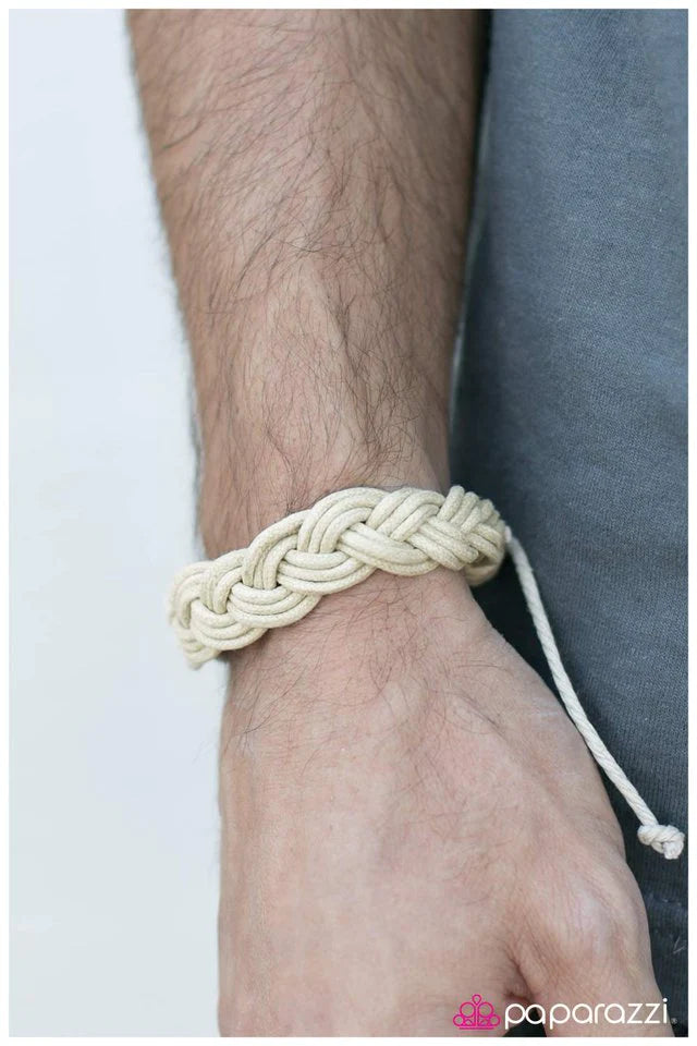 Paparazzi Bracelet ~ Its Plain To See - Brown