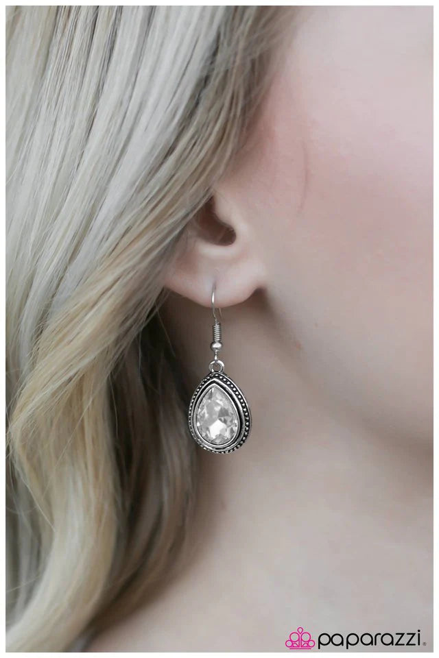 Pendiente Paparazzi ~ Mis 15 minutos de fama - Blanco