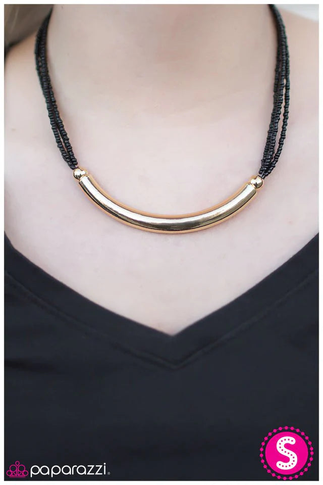 Collar Paparazzi ~ El Texano - Negro