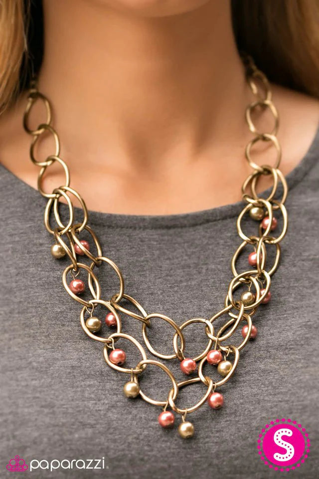 Collar Paparazzi ~ Estreno de temporada - Naranja