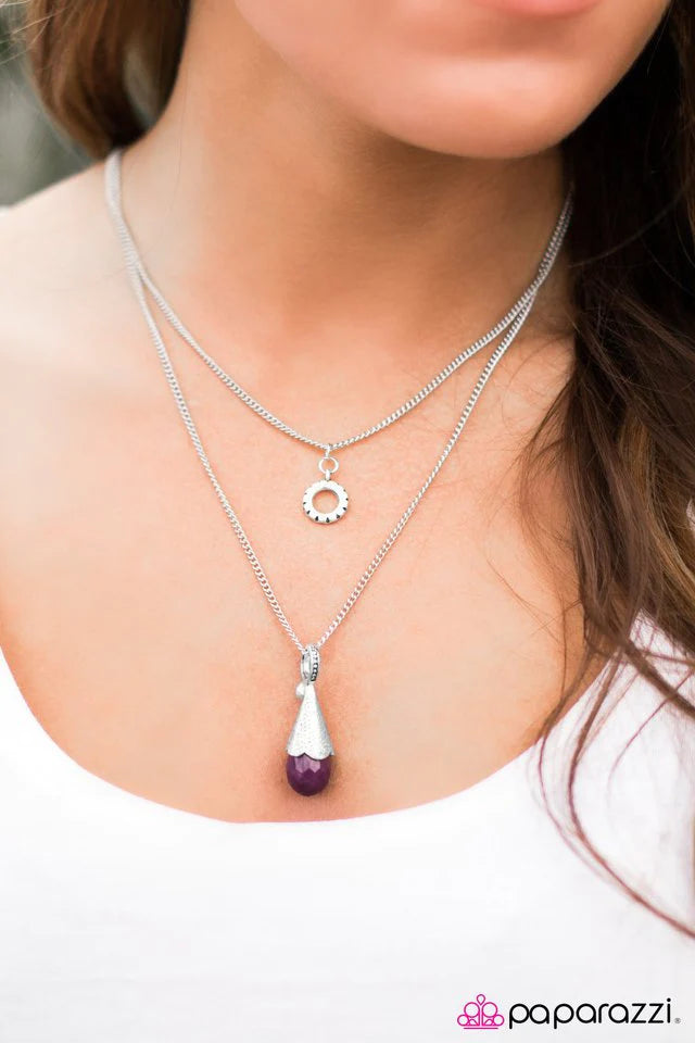 Collar Paparazzi ~ Top Gear - Púrpura
