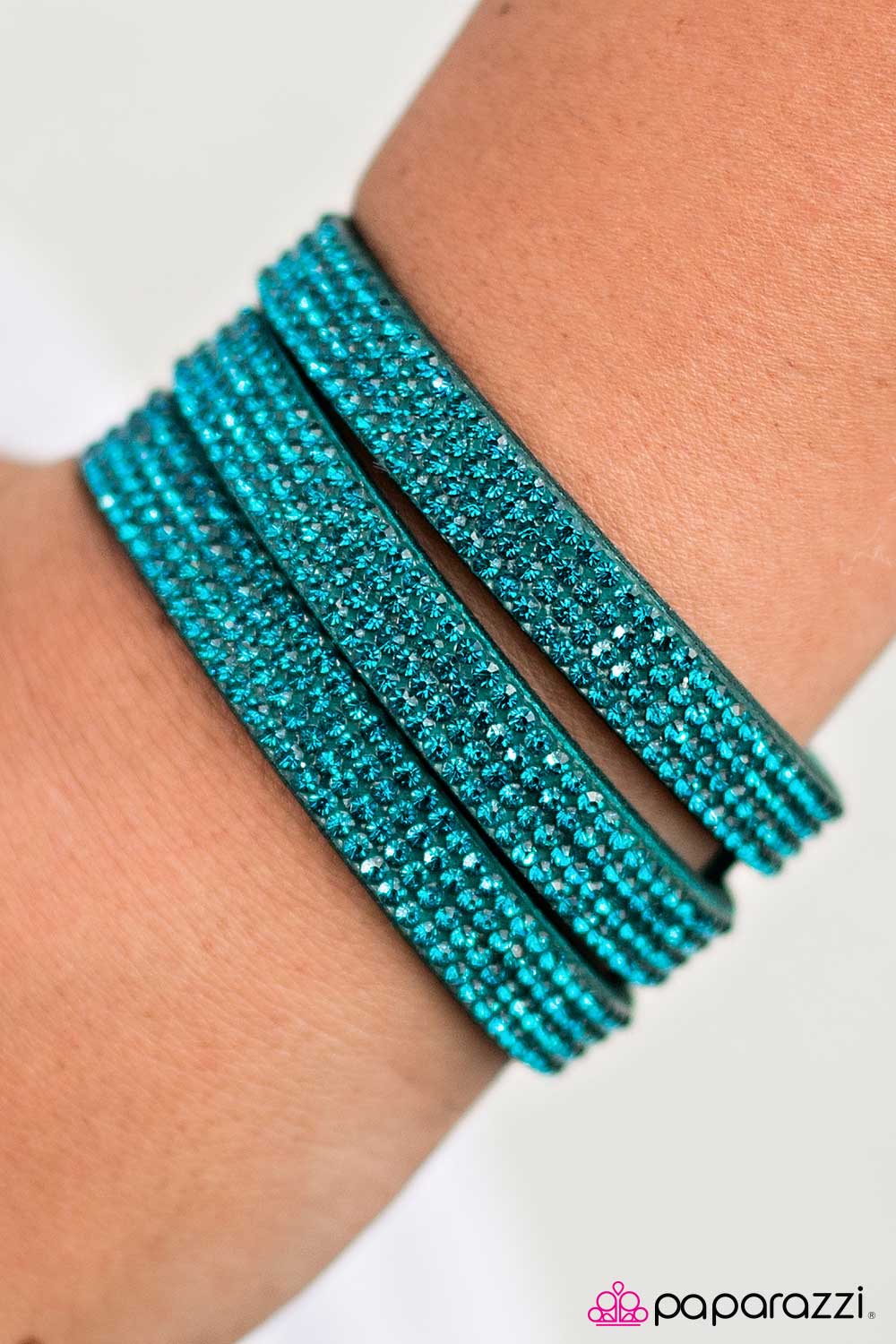 Paparazzi Bracelet ~ Rockstars and Rhinestones - Black