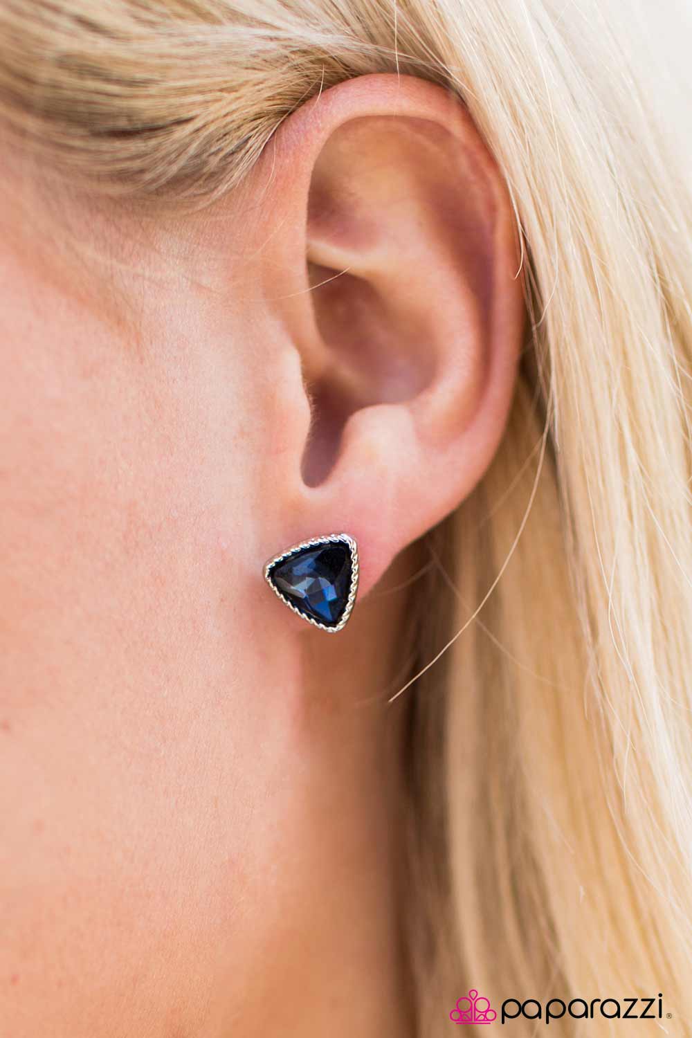 Paparazzi Earring ~ The Trading - Blue