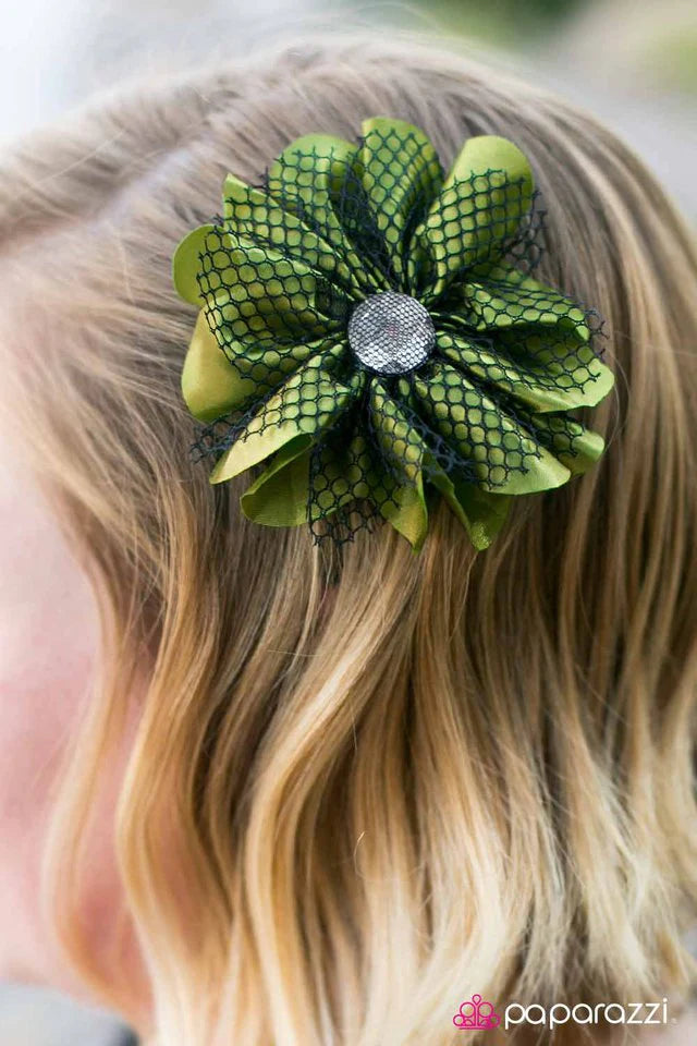 Paparazzi Hair Accessories ~ Tea Time - Green
