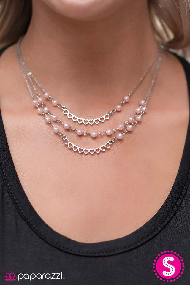 Collar Paparazzi ~ Afectuosamente tuyo - Rosa