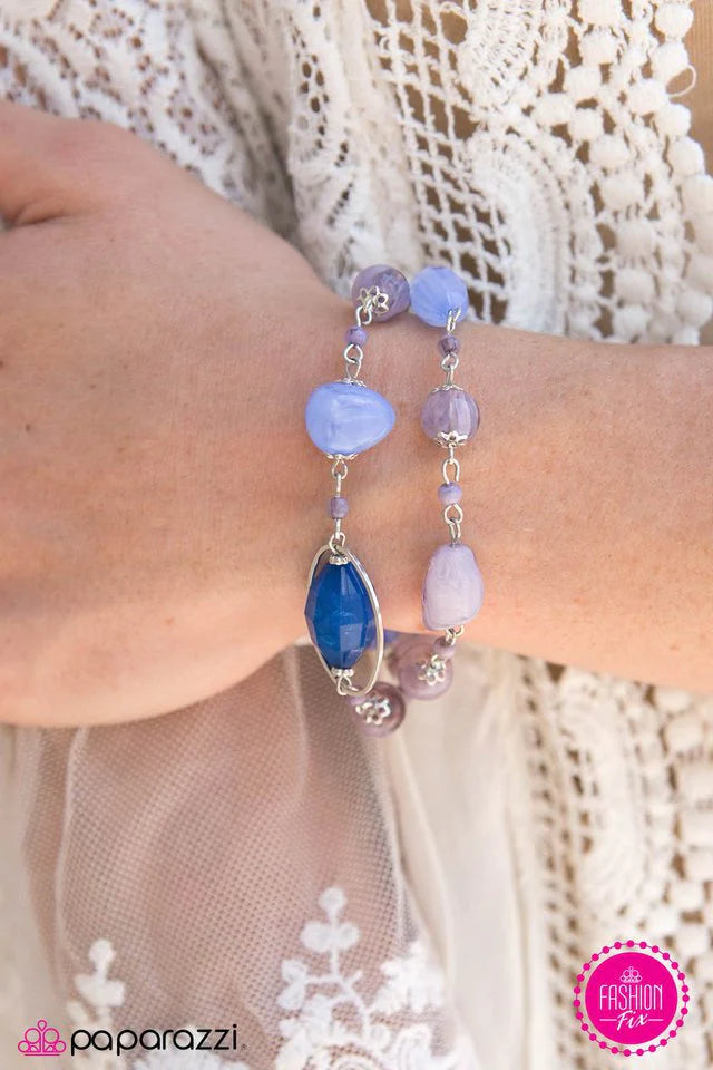Pulsera Paparazzi: la máxima sofisticación - Azul