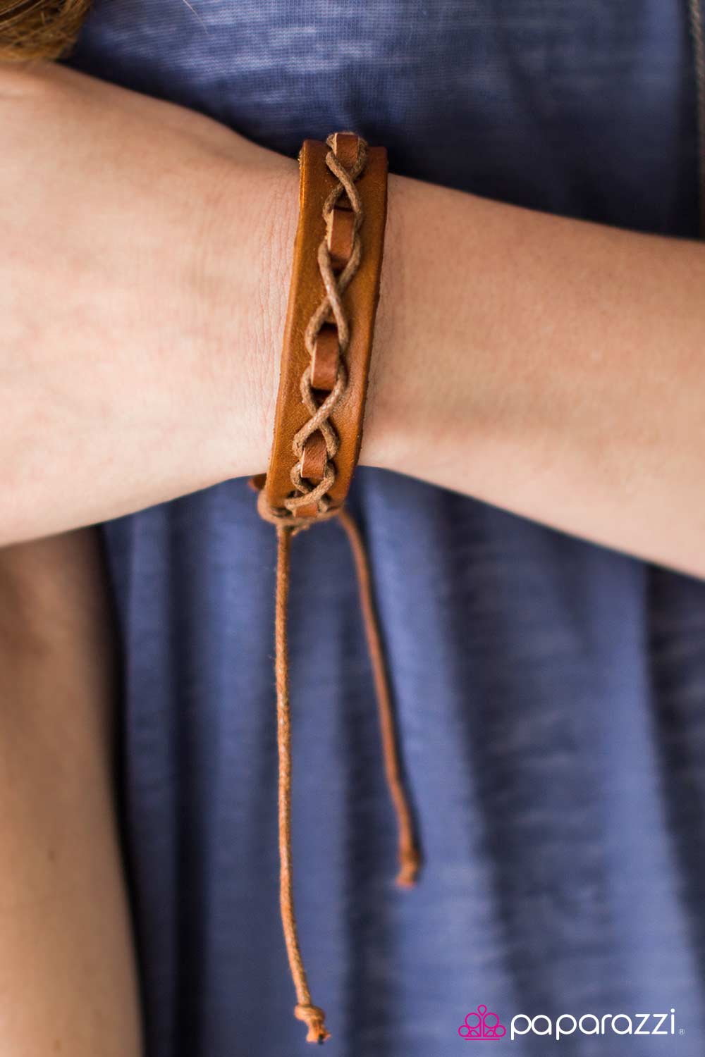 Paparazzi Bracelet ~ A Walk Through The Woods - Brown