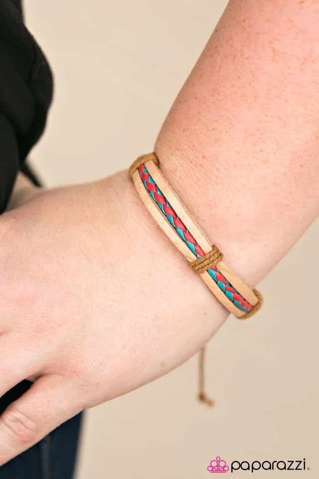 Paparazzi Bracelet ~ Hit The Trail - Multi