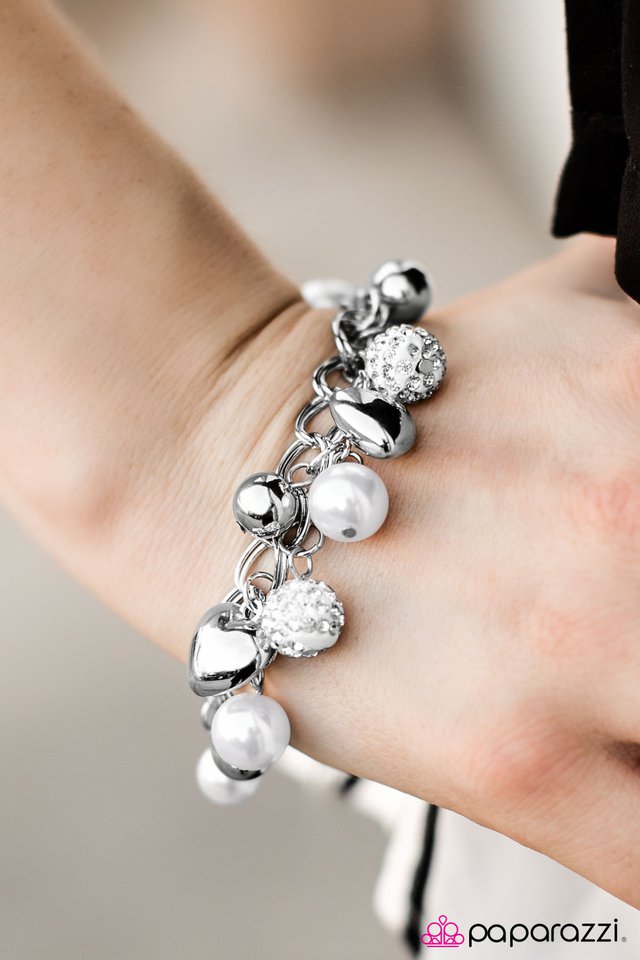 Paparazzi Bracelet ~ A Love Like This - White
