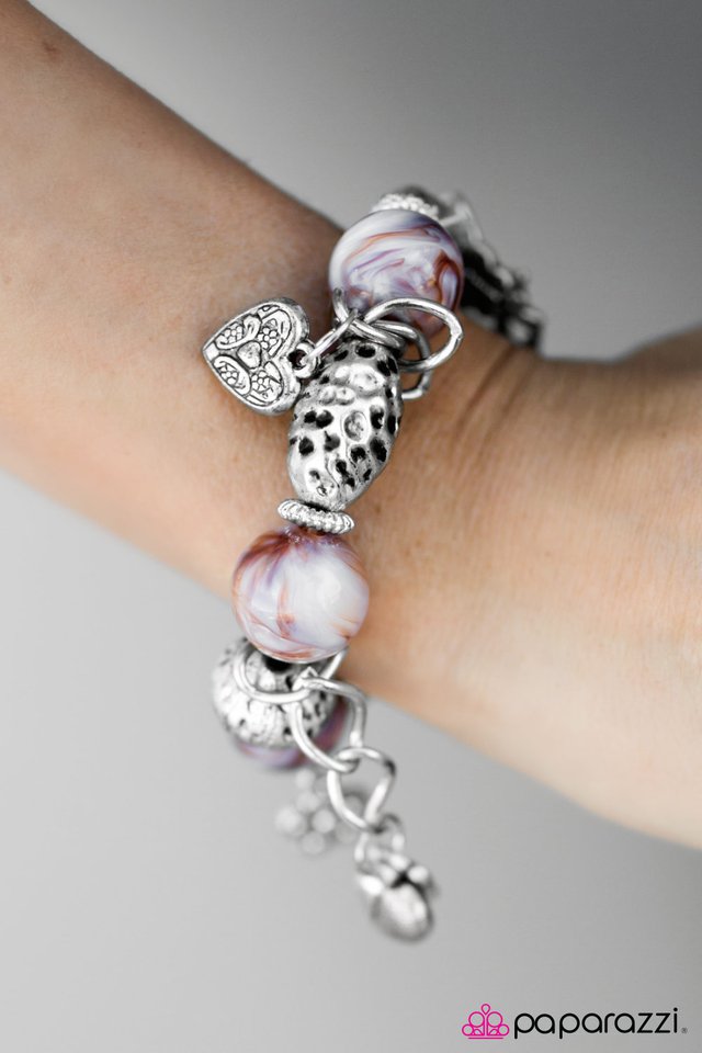 Pulsera Paparazzi ~ Ahora que lo pienso... - Marrón