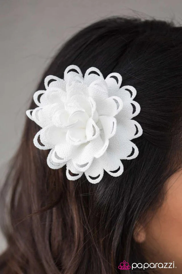 Paparazzi Hair Accessories ~ Foolish Behavior - White