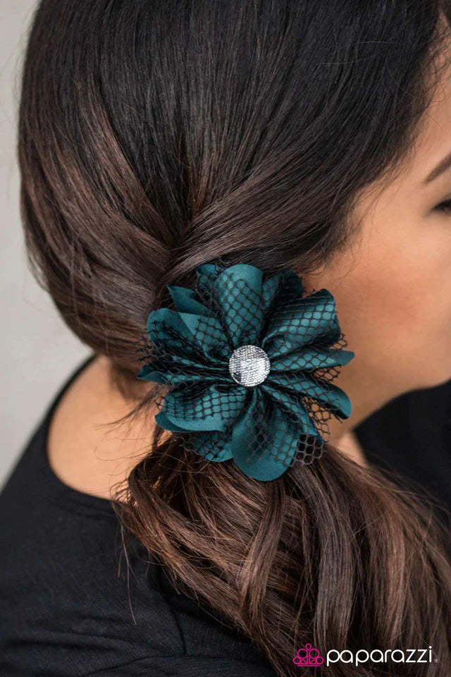 Paparazzi Hair Accessories ~ Tea Time - Blue