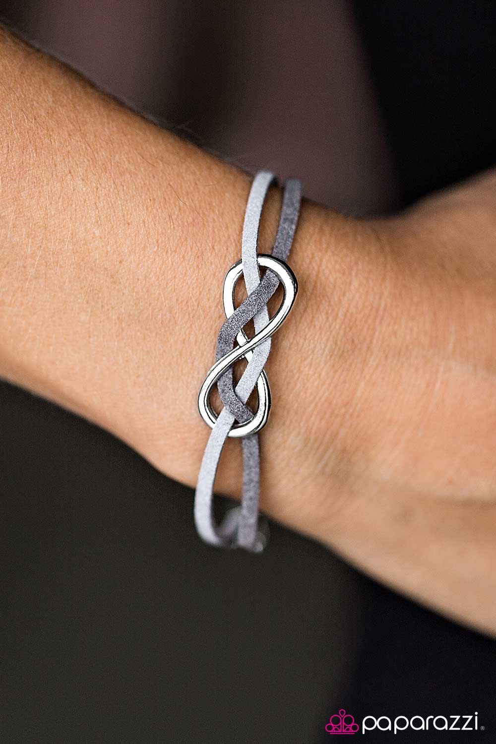 Paparazzi Bracelet ~ Infinity and Beyond - Silver