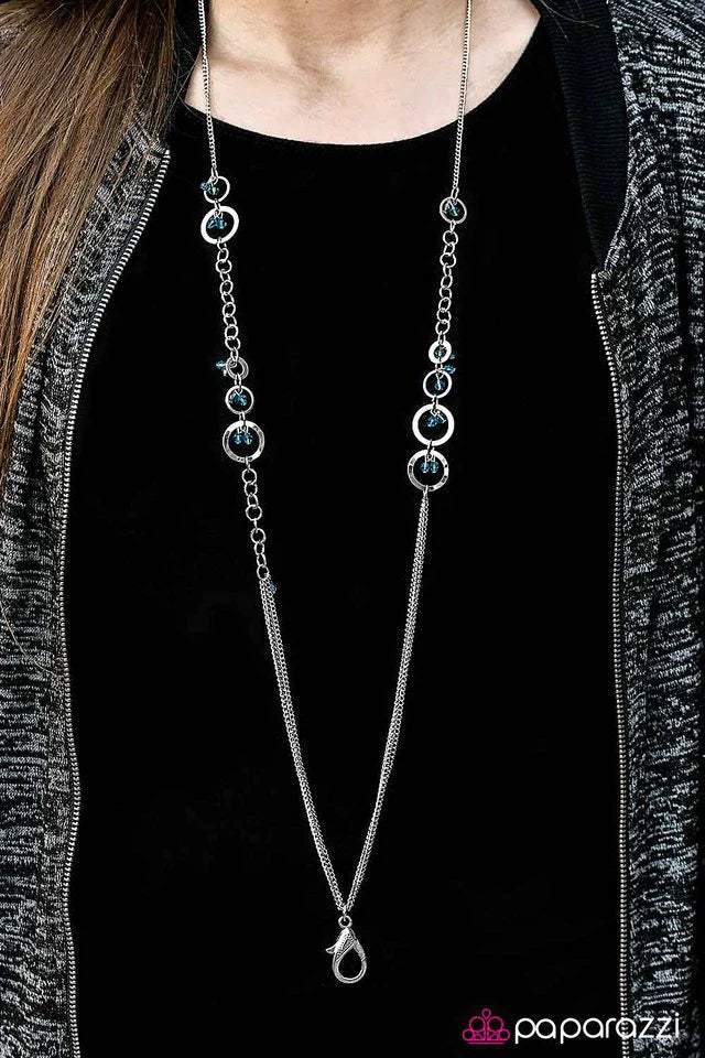 Collar Paparazzi ~ No abandones tu ensueño - Azul