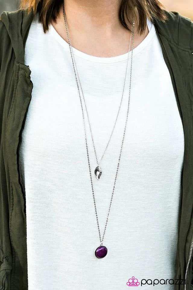 Collar Paparazzi ~ Into The Forest - Púrpura