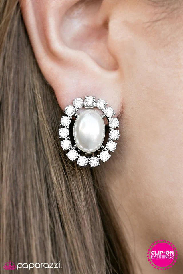 Pendiente Paparazzi ~ Dream Ticket - Blanco