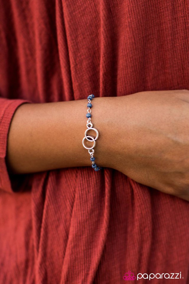 Pulsera Paparazzi ~ ¡Únete al club! - Azul