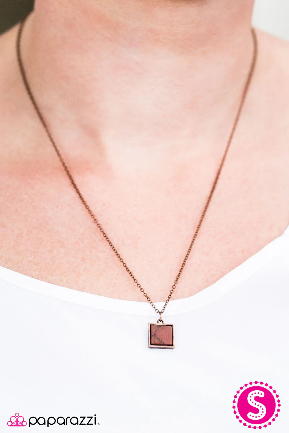 Paparazzi Necklace ~ Anasazi Cliffs - Copper